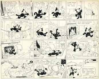 COMICS FELIX THE CAT [OTTO MESSMER.] Hurry up and find that fortune... * I cant get enough of that circus...